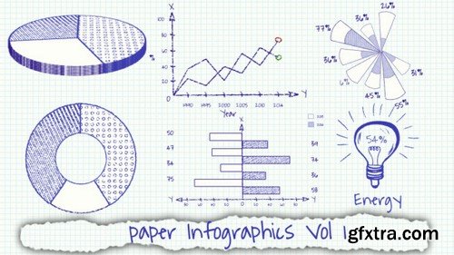Videohive Paper Infographics Vol 1 7841704