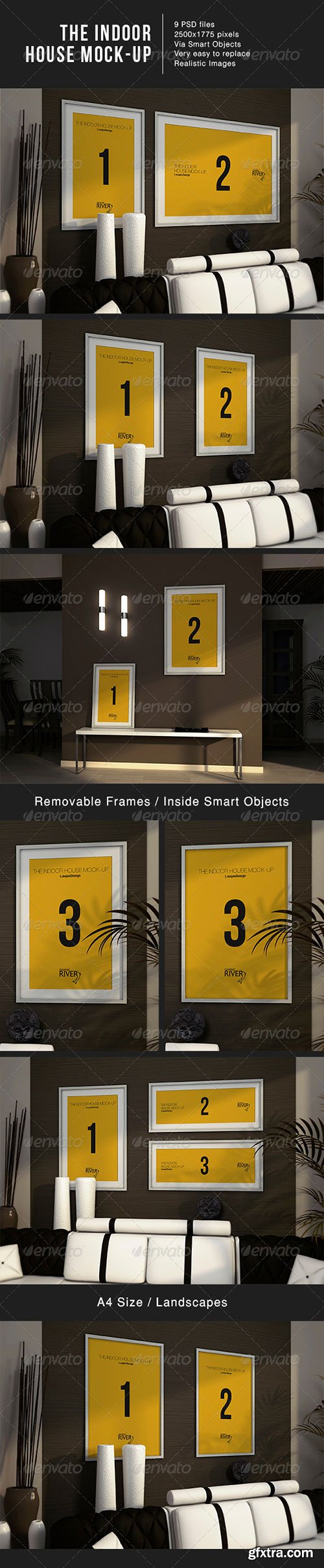 GraphicRiver - The Indoor House Mock-Up