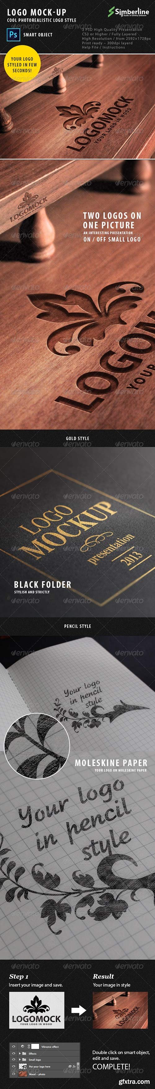 GraphicRiver - Photorealistic Logo Mock-Up