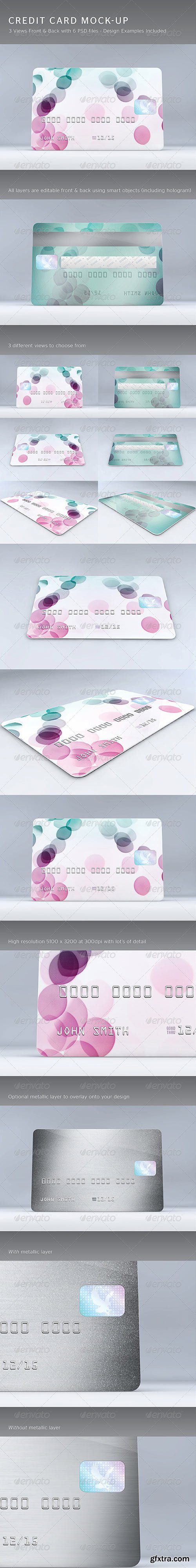 GraphicRiver - Credit Card Mock-Up