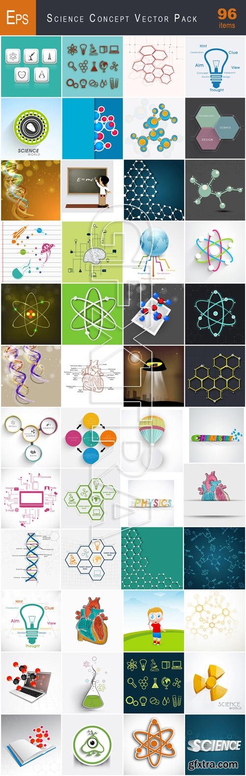 VectorCity Science Concept Vector Pack
