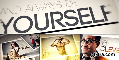 Videohive Always BE Yourself - Photo Gallery 7232820
