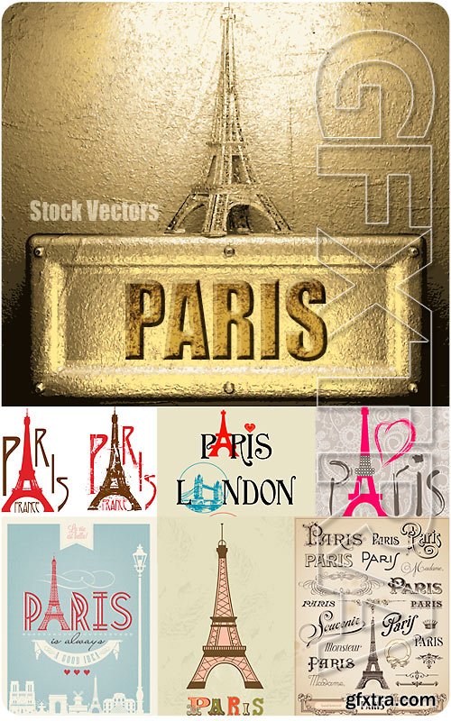 Paris 2 - Stock Vectors