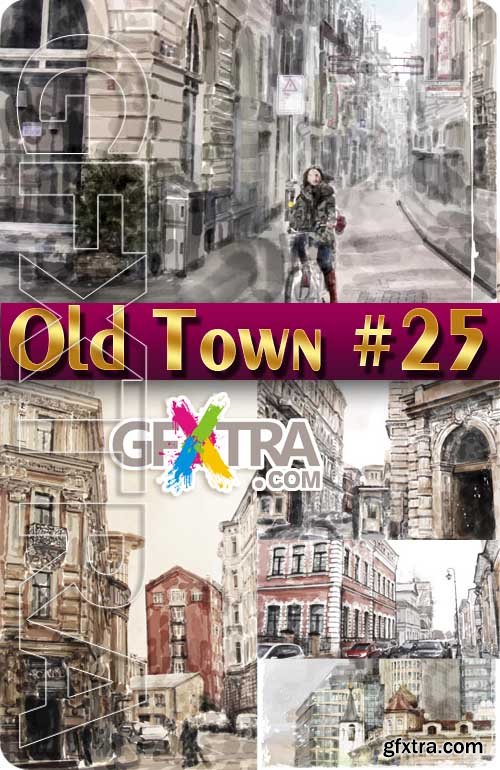 Old Town #25 - Stock Vector