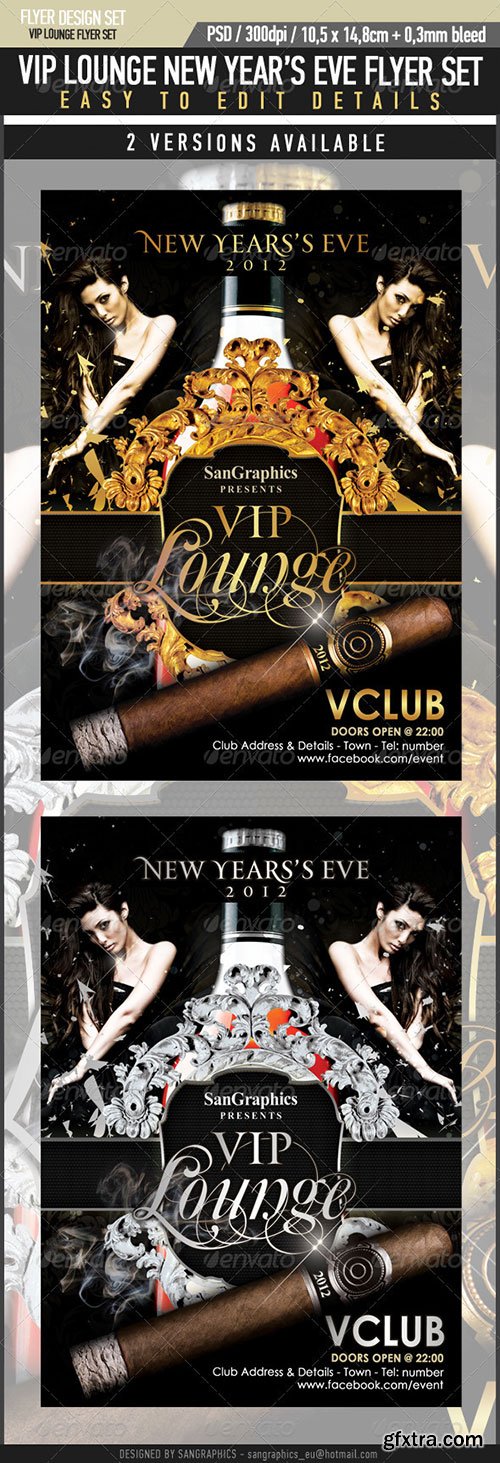 GraphicRiver - VIP Lounge New Year\'s Eve Flyer