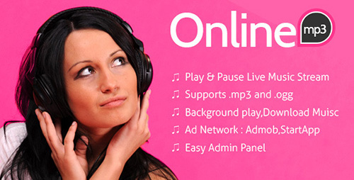 CodeCanyon - Online Mp3 - Android App