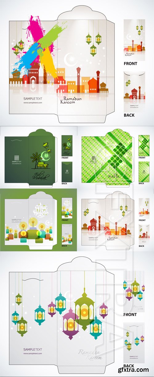 Ramadan Kareem Packet Design 5xEPS