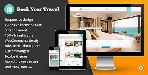 ThemeForest - Book Your Travel v4.0 - Online Booking WordPress Theme