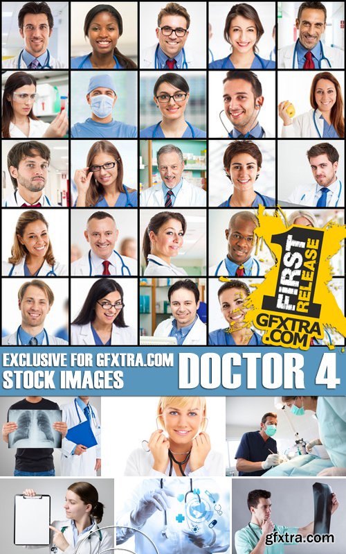 Stock Photos - Doctor 4, 25xJPG