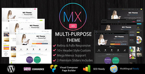 ThemeForest - MX v3.2.3 - Responsive Multi-Purpose WordPress Theme