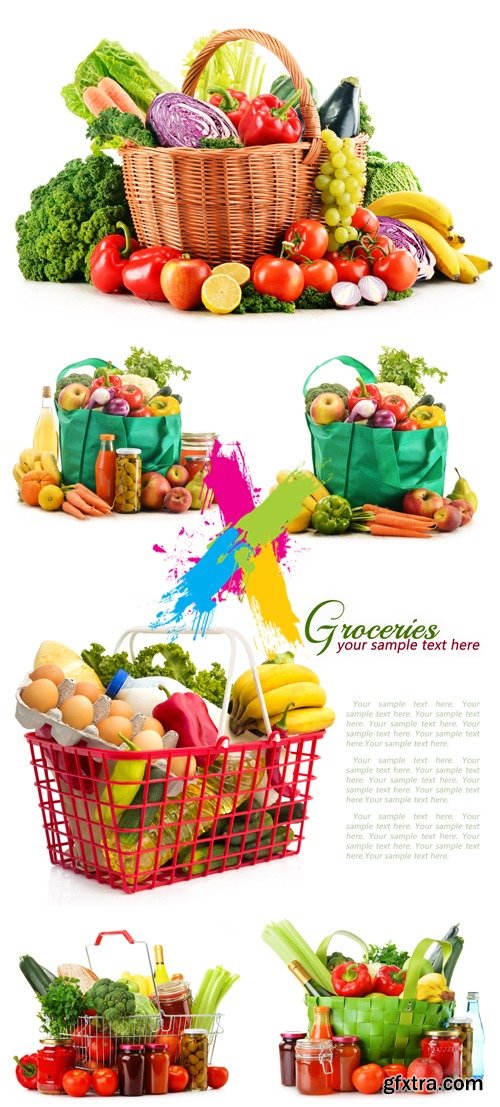 Stock Photo - Grocery Products, Groceries