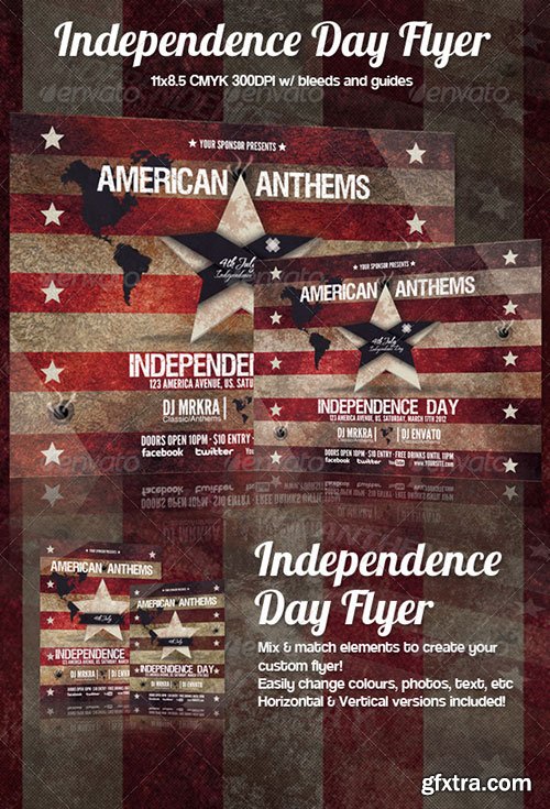 GraphicRiver - 4th July / Independence Day Flyer Template