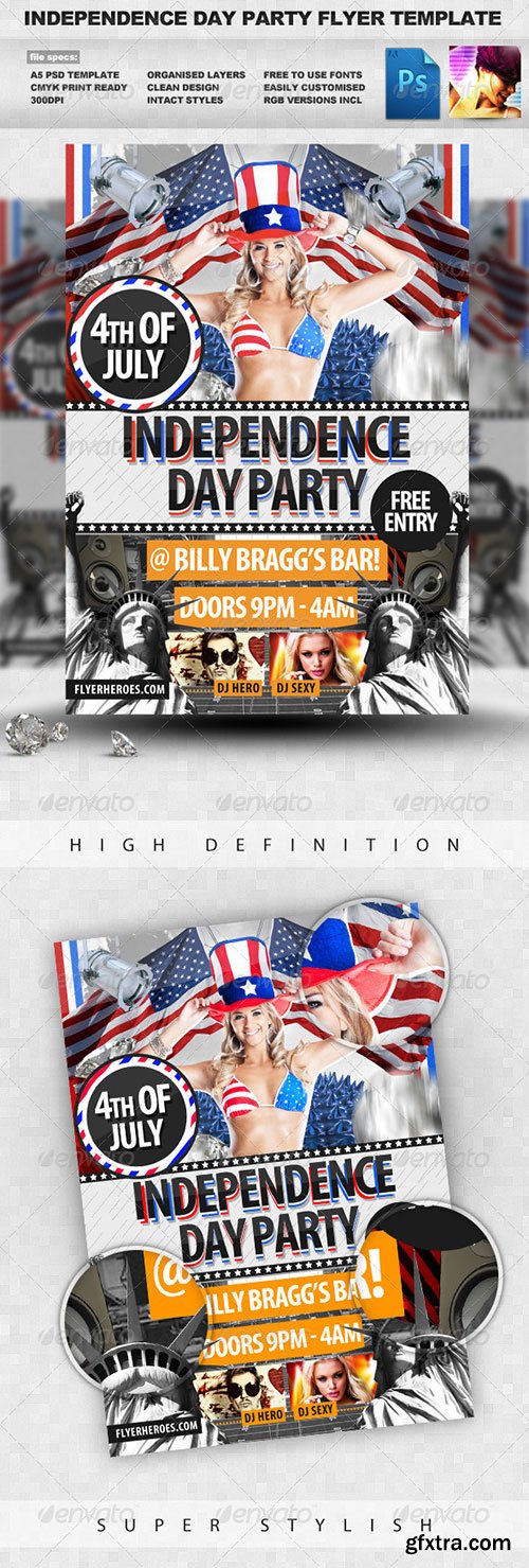 GraphicRiver - 4th July / Independence Day Flyer