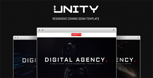 ThemeForest - Unity - Responsive Coming Soon Template - RIP