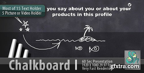 Chalkboard Profile - Project for After Effects (Videohive)