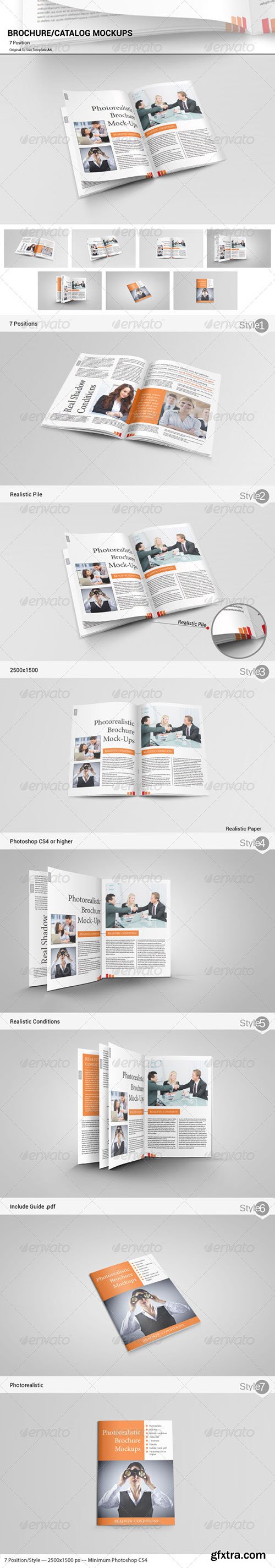 GraphicRiver - Catalog Brochure Mockups 4901886