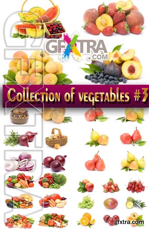 Food. Mega Collection. Fruits and Vegetables #3 - Stock Photo