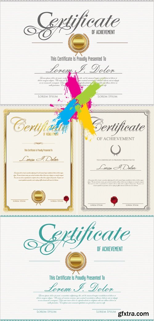 Classic Certificates Vector 2