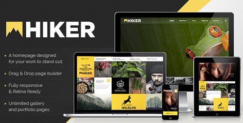 ThemeForest - Hiker v1.3.2 - WordPress Photography Theme