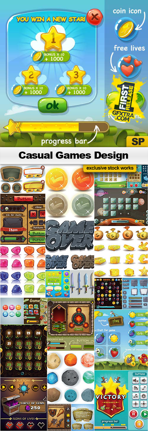 Casual Games Design - 25x EPS