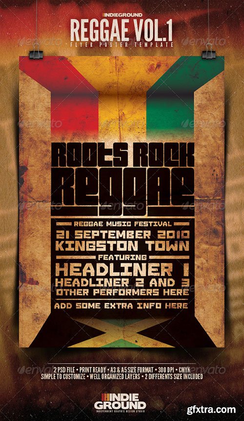 GraphicRiver - Reggae Poster & Flyer 124659