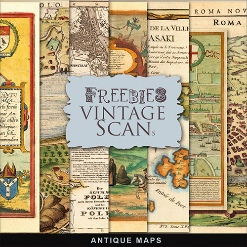 Textures - Antique Map 2014 Vol.14