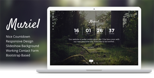 ThemeForest - Muriel - Responsive Coming Soon Template - RIP