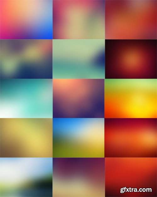 16 Blurry Backgrounds