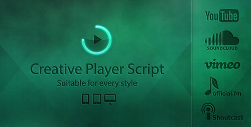 CodeCanyon - Creative Player - PHP Script