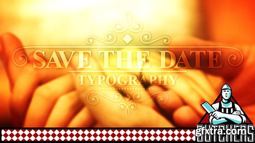 Videohive Save The Date Typography 4507764