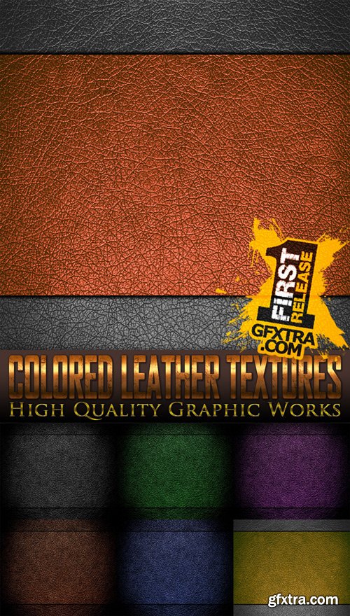 Colored Leather Textures 25xJPG