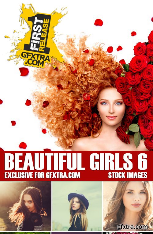 Stock Photos - Beautiful Girls 6, 25xJPG