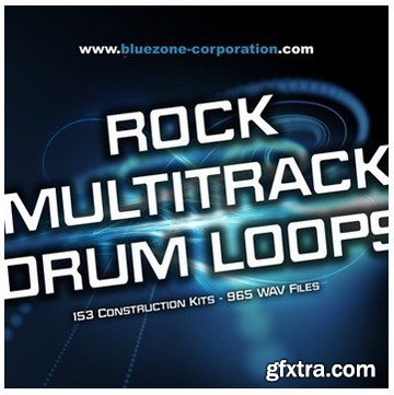 Bluezone Corporation - Rock Multitrack Drum Loops