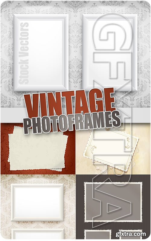 Vintage photo frames - Stock Vectors