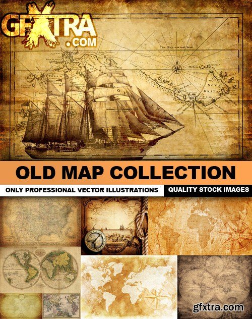 Old Map Collection 25xJPG