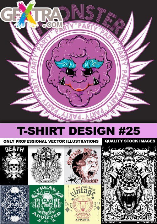 T-Shirt Design #25 - 25xEPS