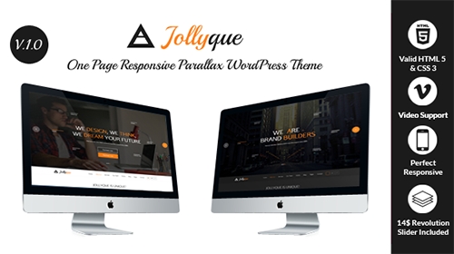 Mojo-Themes - Jollyque - Onepage Portfolio HTML5 Website Template - RIP