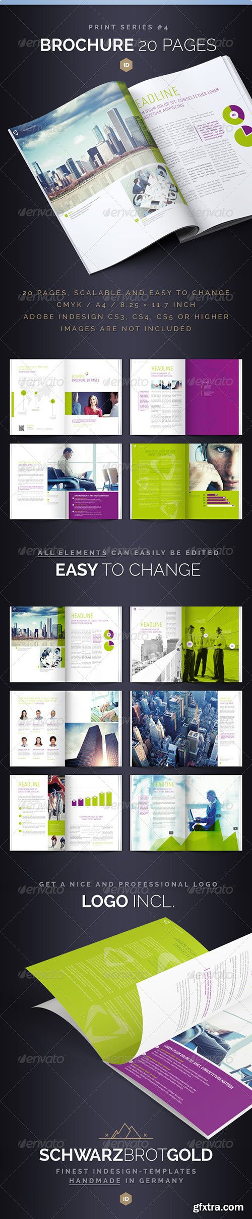 GraphicRiver - Brochure 20 Pages Print-Series #4