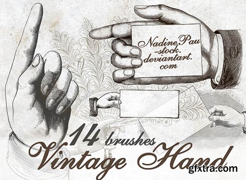Brushes - Vintage hands