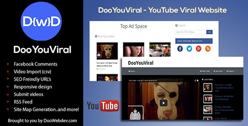 CodeCanyon - DooYouViral - YouTube Video Viral Website