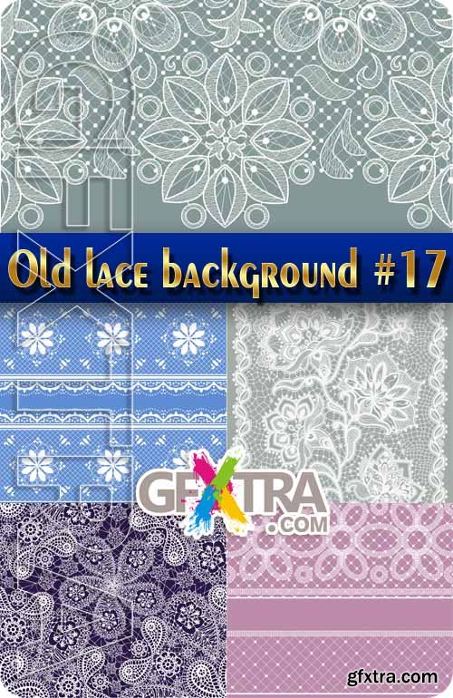Vintage lace background #17 - Stock Vector