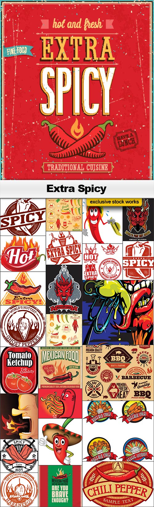 Extra Spicy - 25x EPS