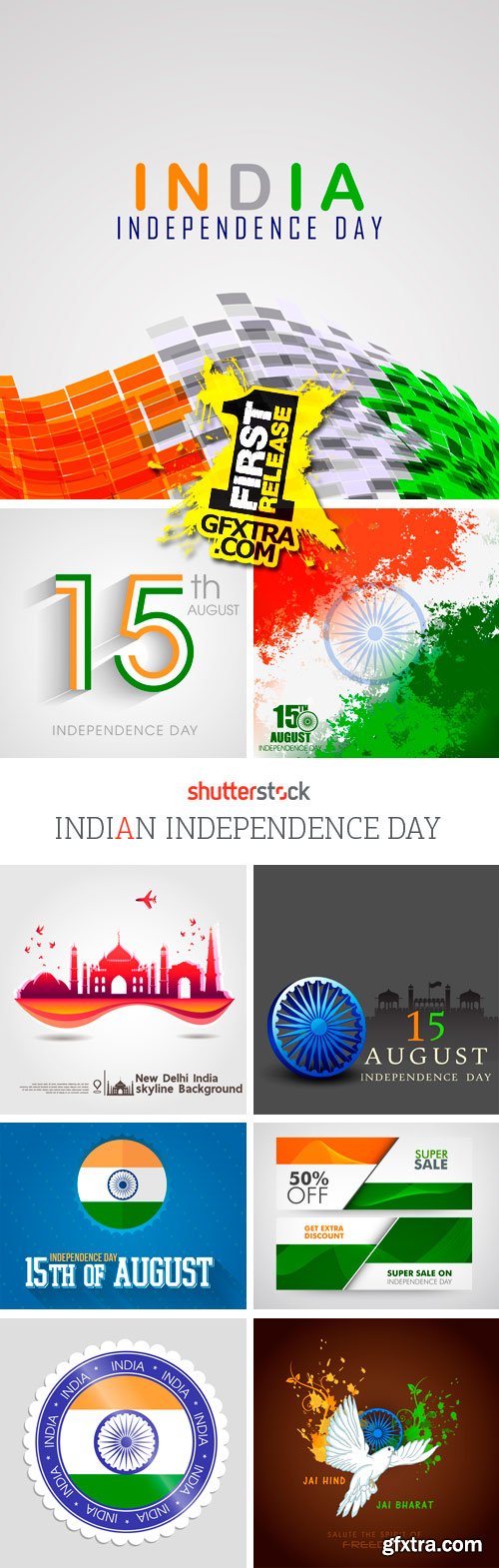 Indian Independence Day 20xEPS