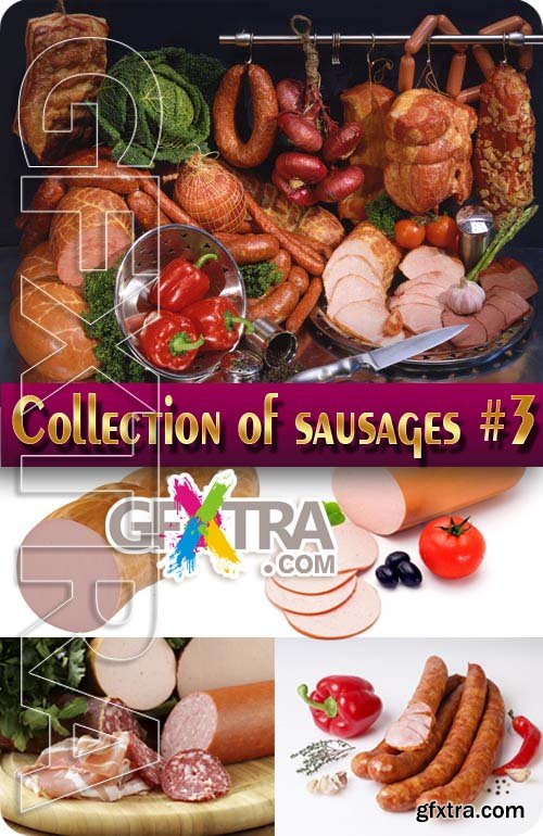 Food. Mega Collection. Sausages #3 - Stock Photo