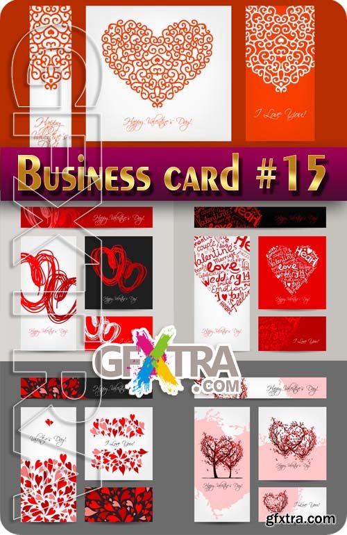 Business Cards #15 - Stock Vector