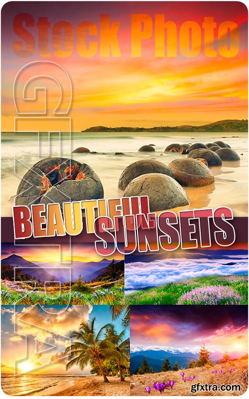 Beautiful sunsets - UHQ Stock Photo