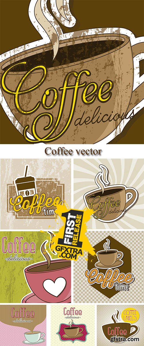Stock: Coffee vector