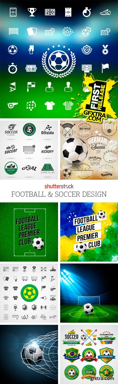 Football & Soccer Design 25xEPS