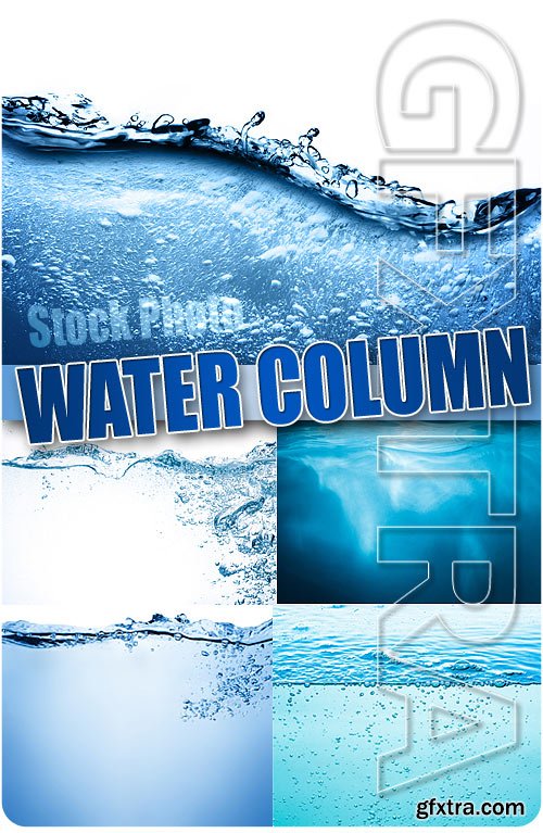 Water column - UHQ Stock Photo