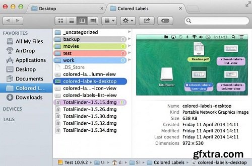 TotalFinder 1.6.9 (Mac OS X)